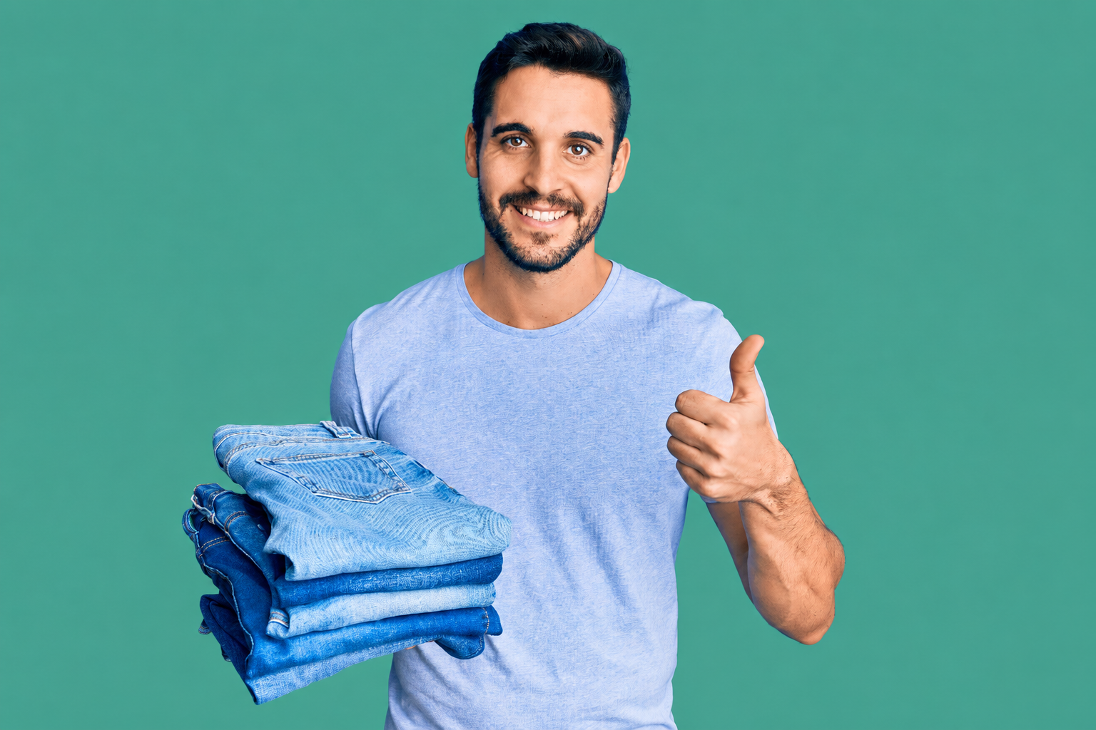 Folded Laundry